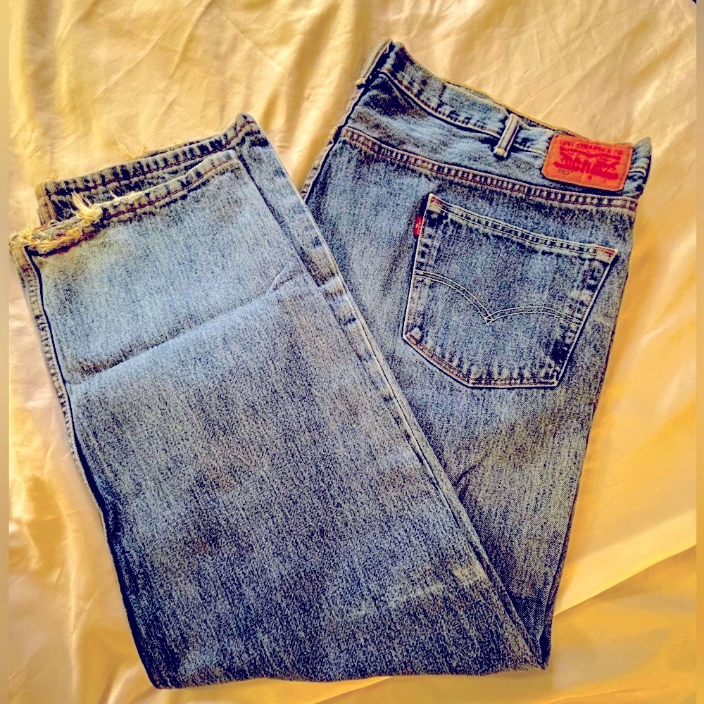 Levi's 550 100% cotton denim Jeans 48x31 Plus Size Classic Americana jeans